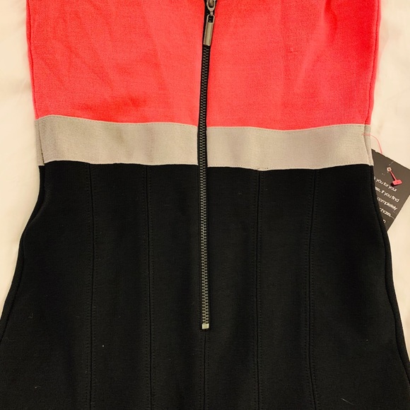 Bebe Color Block Flare Tank dress size M - Picture 8 of 11
